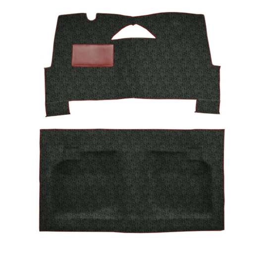 1960 Pontiac Bonneville 2DR Hardtop Tuxedo Molded Carpet - 2 Piece