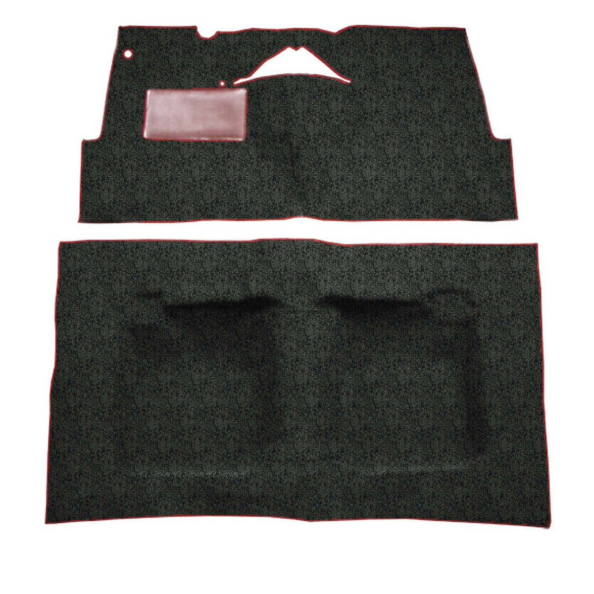 1959-1960 Oldsmobile Dynamic 88 2DR Hardtop Tuxedo Molded Carpet - 2 Piece