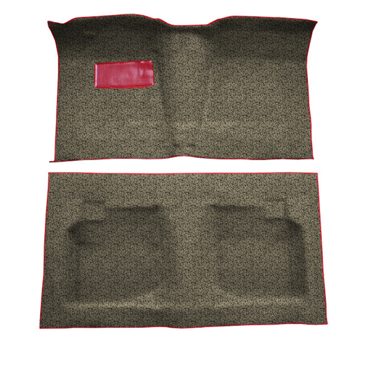 1959-1960 Chevrolet Biscayne 2DR Full Tuxedo Molded Replacement Carpet Kit - 2-Piece - product image
