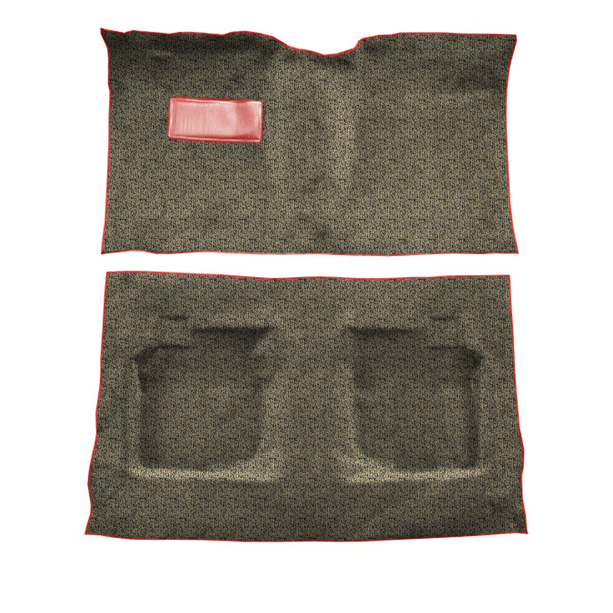 1959-1960 Chevrolet El Camino Full Tuxedo Molded Replacement Carpet Kit - 2-Piece - product image