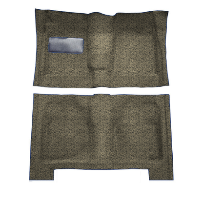 1961-1962 Chevrolet Biscayne 4DR Hardtop/Sedan 4spd Tuxedo Molded Replacement Carpet Kit - 2-Piece - product image