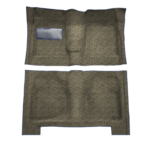 1961-1962 Chevrolet Biscayne 4DR Hardtop/Sedan 4spd Tuxedo Molded Replacement Carpet Kit - 2-Piece - product image