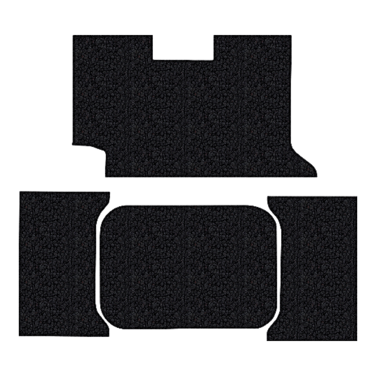 1961 Chevy Impala Loop Replacement Trunk Mat 2DR Convertible in Carpet with Pad - 4-Piece - product details image 11