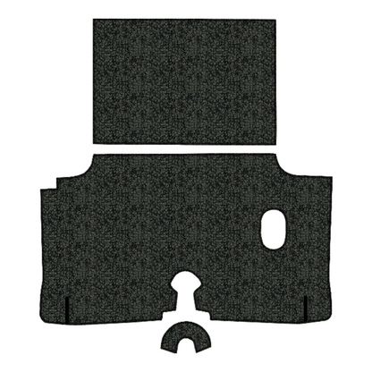 1960 Chevy Impala Tuxedo Replacement Trunk Mat in Carpet with Pad - 3-Piece - product details image 11