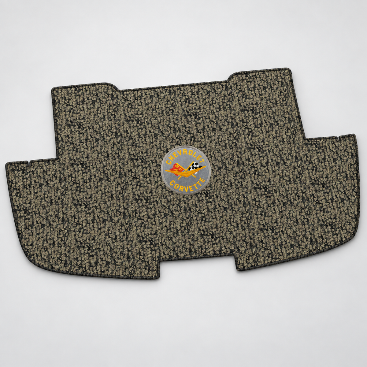 1961-1962 Chevy Corvette Tuxedo Replacement Trunk Mat - 1-Piece - product details image 9