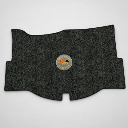 1958-1960 Chevy Corvette Tuxedo Replacement Trunk Mat - 1-Piece - product details image 9