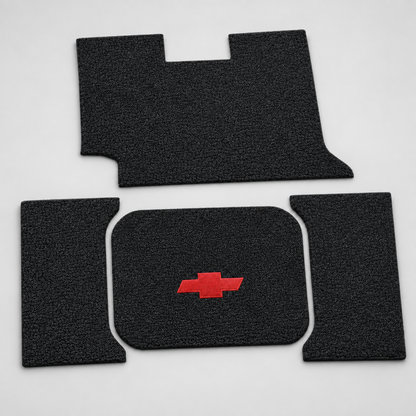 1961 Chevy Impala Loop Replacement Trunk Mat 2DR Convertible in Carpet with Pad - 4-Piece - product details image 10