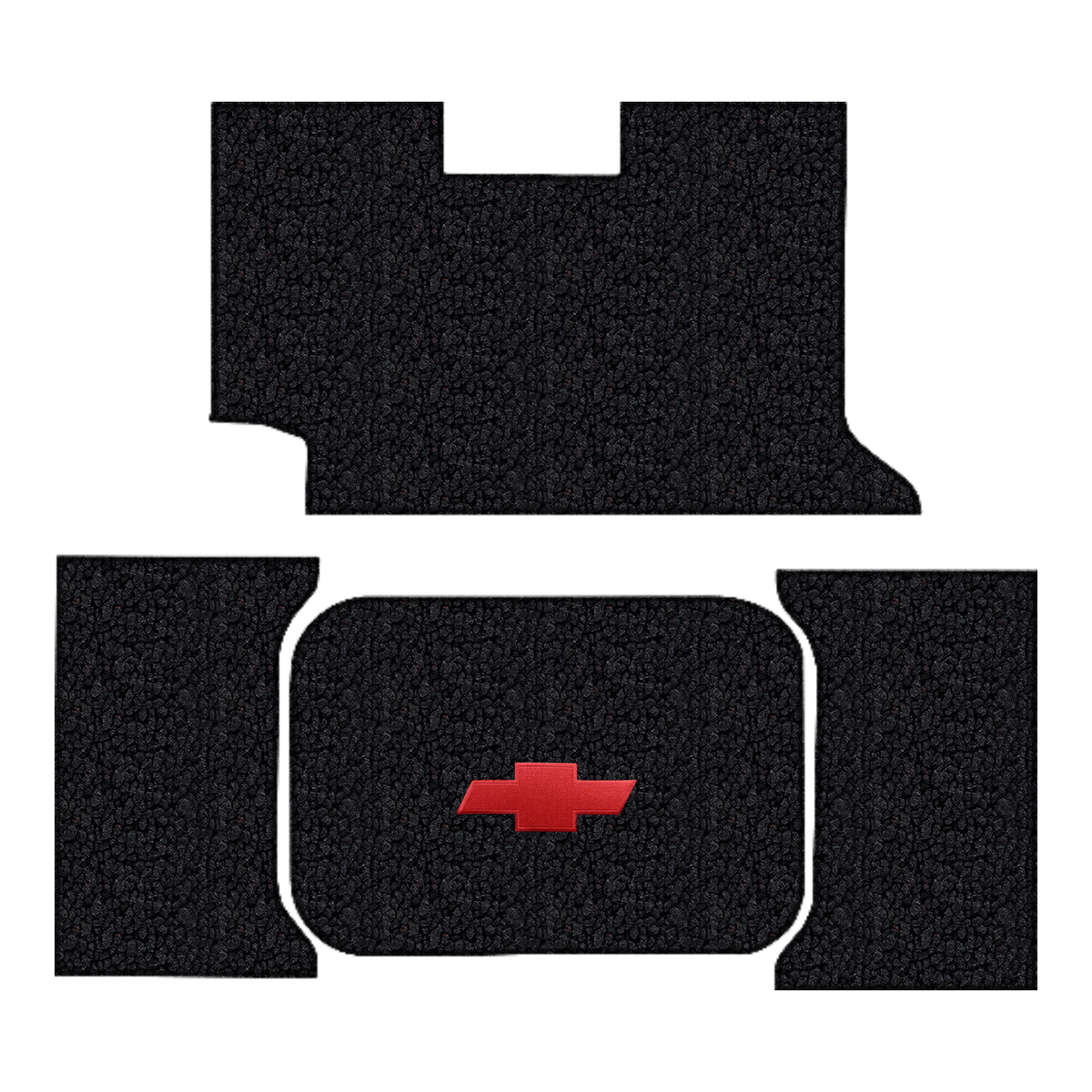 1961 Chevy Impala Loop Replacement Trunk Mat 2DR Convertible in Carpet with Pad - 4-Piece - product details image 9