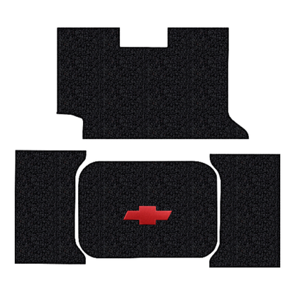 1961 Chevy Impala Loop Replacement Trunk Mat 2DR Convertible in Carpet with Pad - 4-Piece - product details image 9