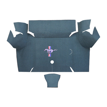 1967-1968 Ford Mustang Coupe Loop Trunk Kit Floor Only - 2-Piece - product details image 10