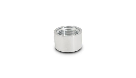 Vibrant Performance 11162 Female -8AN Aluminum Weld Bung (3/4" - 16 Thread, 1" Flange OD)