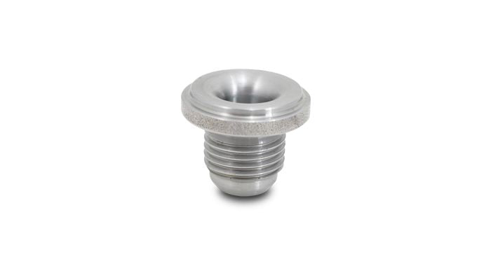 Vibrant Performance 11251 Male -6AN Steel Weld Bung (9/16-18 SAE Thread; 7/8" Flange OD)
