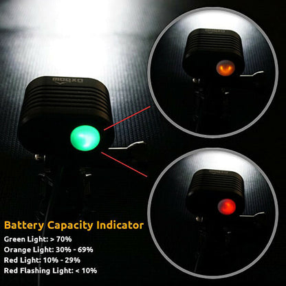 Oxbow Gear Voyager Dirt Bike Helmet Light Kit with Rechargeable Battery
