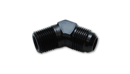 Vibrant Performance 45 Degree Adapter Fitting; Size: -4AN x 1/4" NPT