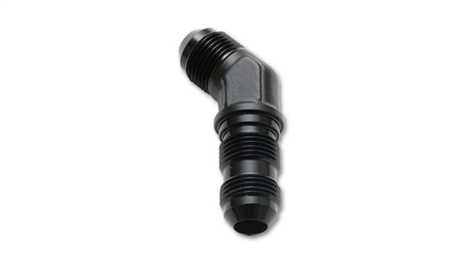 Vibrant Performance Bulkhead Adapter, 45 Degree Elbow; Size: -3AN