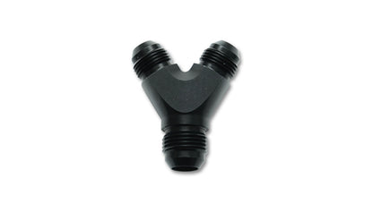 Vibrant Performance Y Adapter Fitting; Size: -8AN x dual -8AN