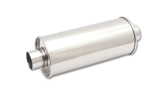 Vibrant Performance STREETPOWER Round Muffler, 3" inlet/outlet (Center-Center)