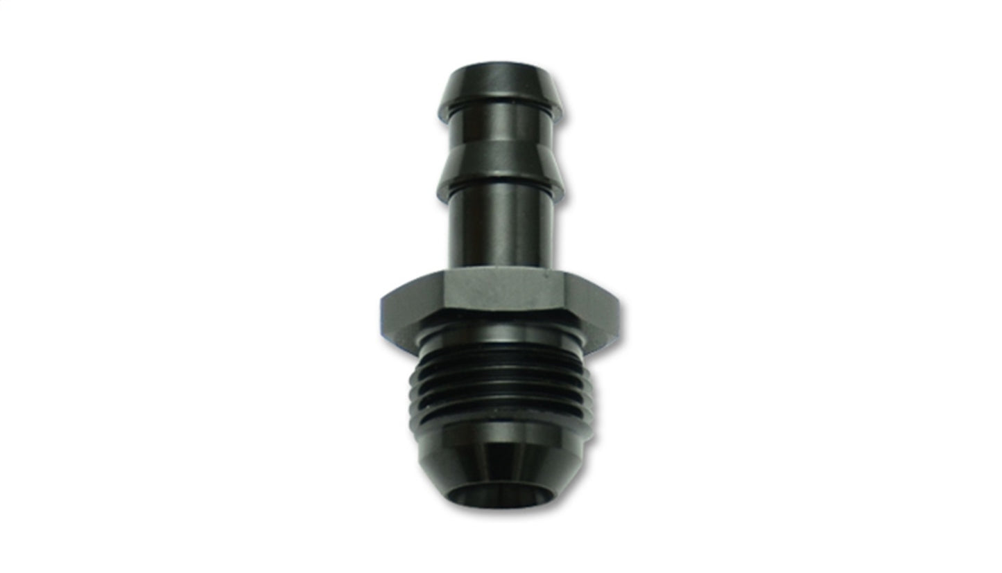 Vibrant Performance 11212 Male AN to Hose Barb Straight Adapter Fitting -8AN; Hose Size 3/8 in