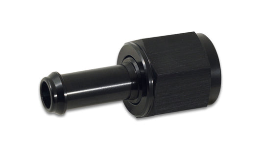 Vibrant Performance Female AN to Hose Barb Straight Adapter Fitting; Size: -8AN Hose Size: 1/2"