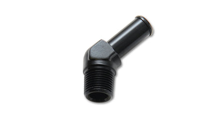 Vibrant Performance Male NPT to Hose Barb Adapter, 45 Degree; NPT Size: 1/2" Hose Size: 5/8"