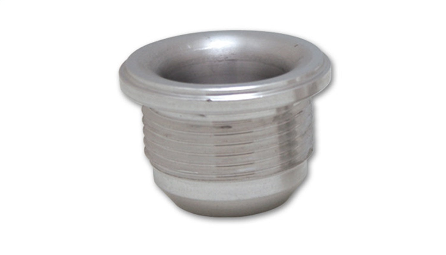 Vibrant Performance Male -6AN Steel Weld Bung (9/16-18 SAE Thread; 7/8" Flange OD)