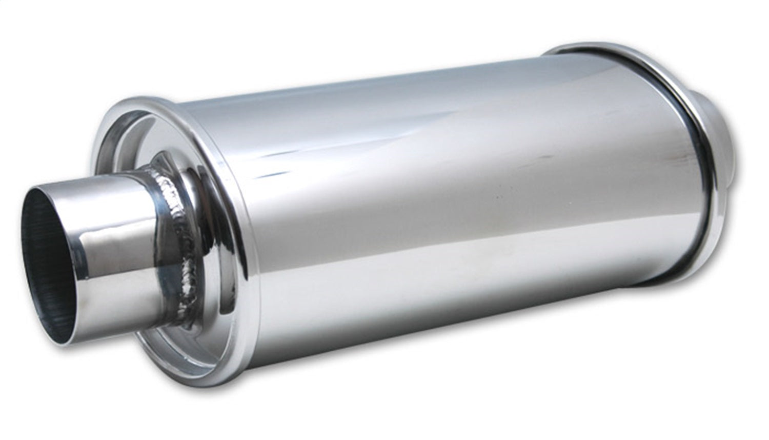 Vibrant Performance Ultra Quiet Resonator, 2.5" inlet/oulet