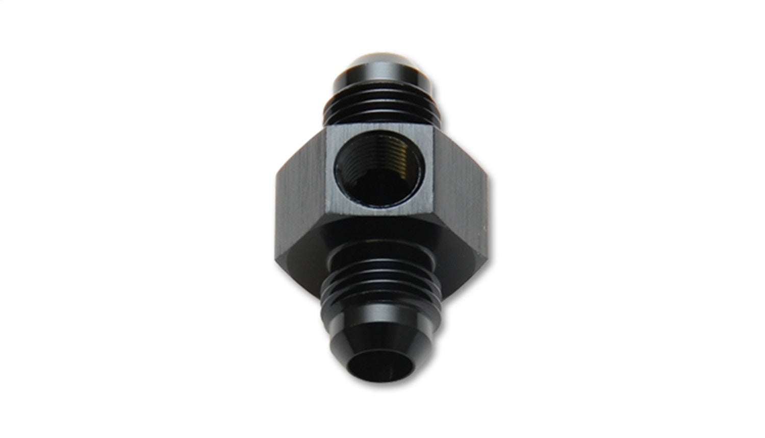 Vibrant Performance Male AN Flare Union Adapter with 1/8" NPT Port; Size: -10AN
