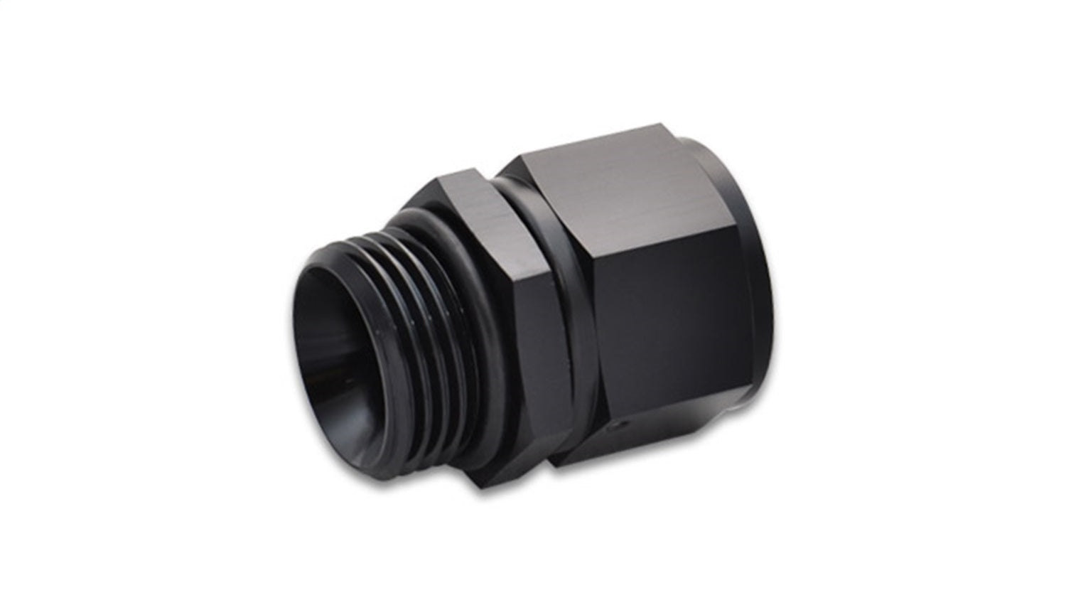Vibrant Performance Female AN Flare to Male ORB Adapter; Female AN Size: -12AN; Male ORB Thread Size: 12 ORB (1-1/16" - 12)