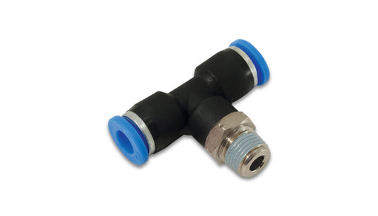Vibrant Performance 22634 Male Tee Fitting Tube O.D. Size 1/4 in.; Male Thread Size 1/4 in. NPT