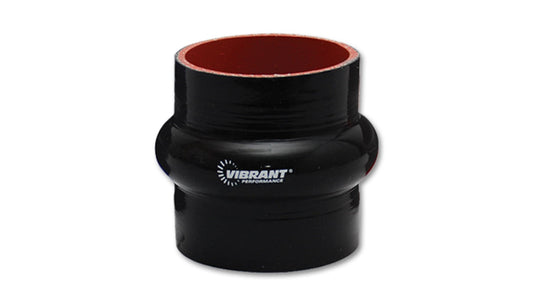 Vibrant Performance Hump Hose Coupler, 2.50" I.D. x 3.00" long - Black