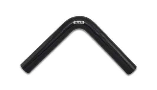 Vibrant Performance 90 Degree Elbow, 1.00" I.D. x 8.00" Leg Length - Black