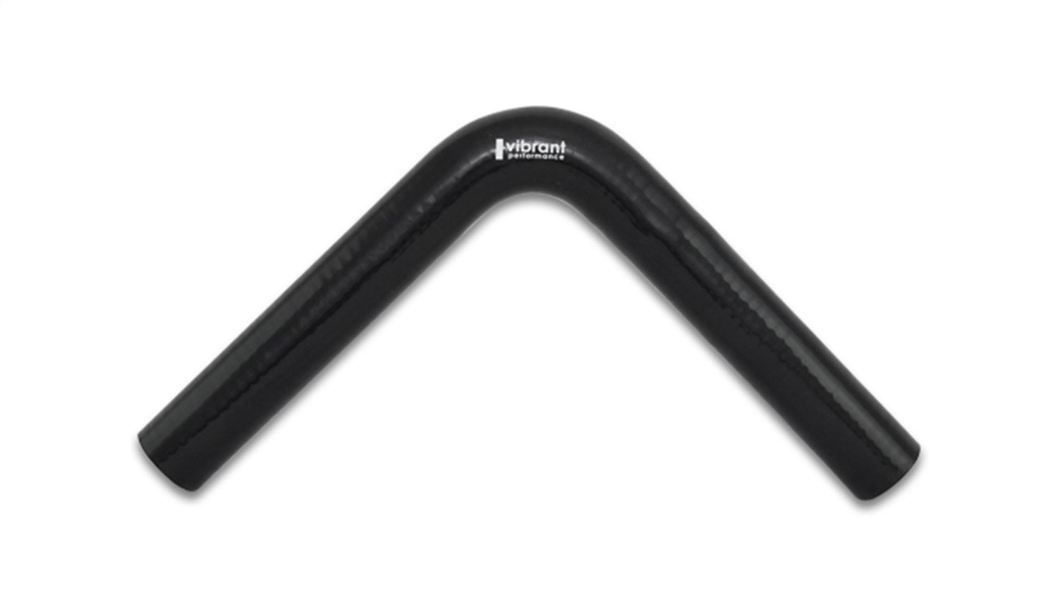 Vibrant Performance 90 Degree Elbow, 1.25" I.D. x 8.00" Leg Length - Black