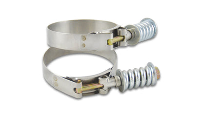 Vibrant Performance 27820 300 Stainless Steel T-Bolt Clamps Range: 2.25 in.-2.55 in